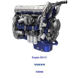 موتور کامل کامیون ولو با تیپ موتور D12 A - D13 A