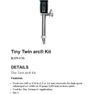 Tiny Twin arc 129 Contact Nozzle 1.16